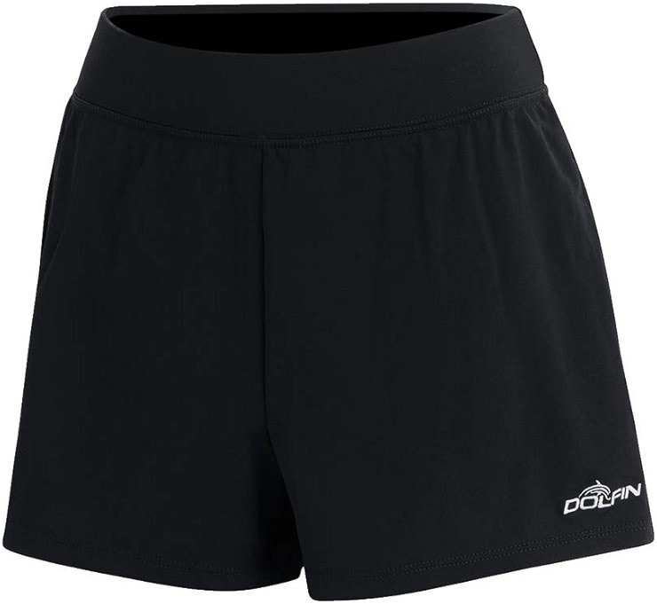 Dolfin AQUASHAPE Women's Solid Loose Fit Short Black - Product Image