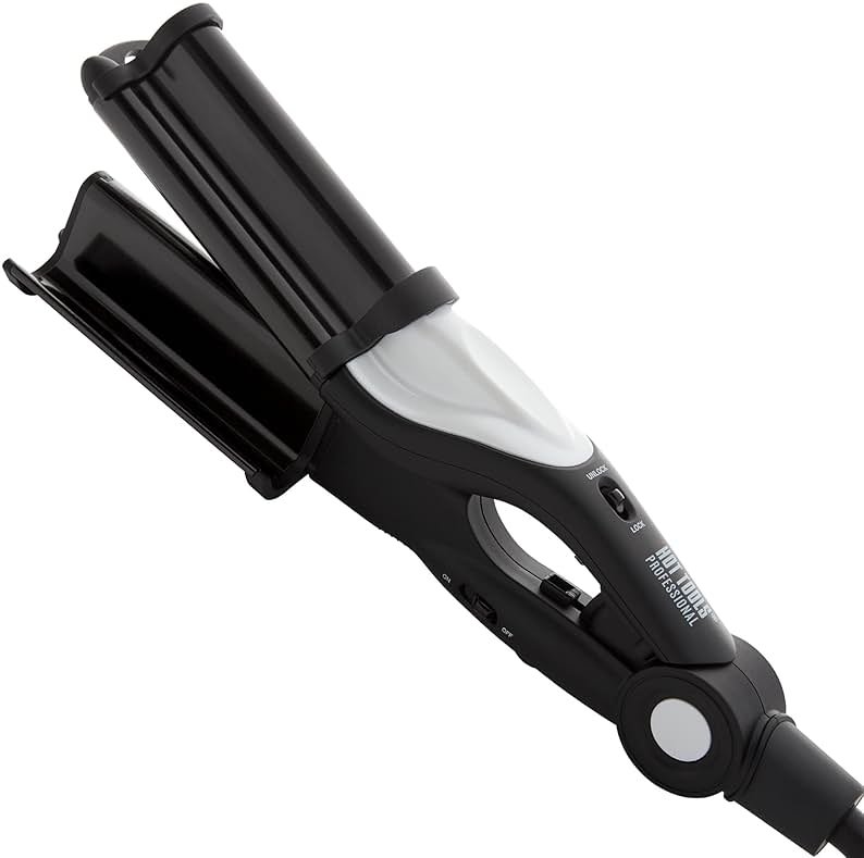 Hot Tools Pro Artist Nano Ceramic Deep Waver | Combat Frizz and Add Massive Shine for Beachy Waves - Product Image