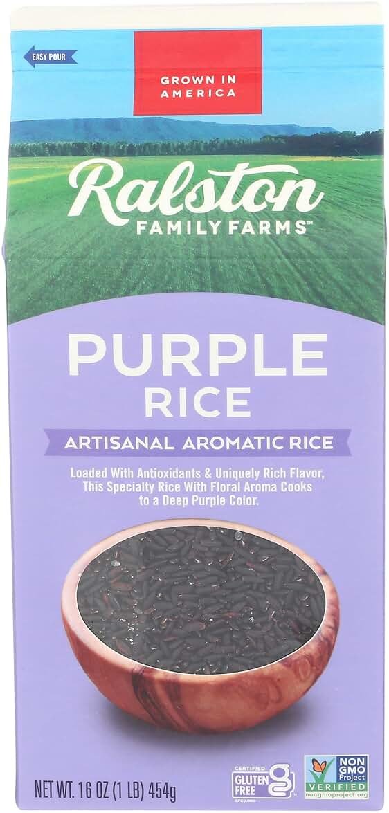 Ralston Family Farms Purple Rice 1 Pack - Product Image
