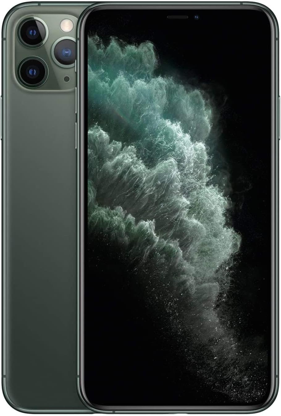 Apple iPhone 11 Pro Max, 64GB, Midnight Green - Unlocked (Renewed) - Product Image