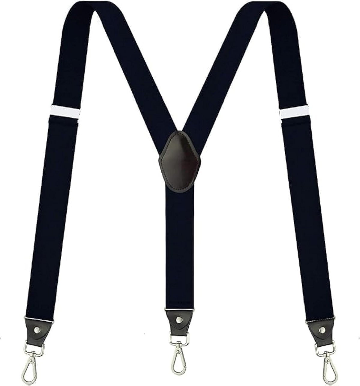 Vauhse Suspenders for Men, Adjustable Suspenders with Elastic Straps Y-Back Construction Heavy Duty for Work - Product Image