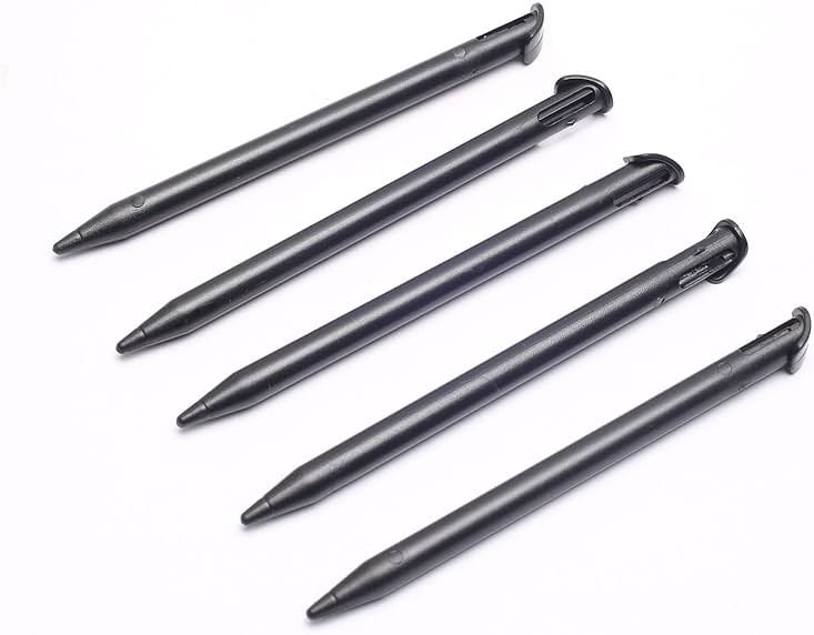 DEVMO Stylus Pens Compatible with New 3DS XL 2015 Nin-tendo Slot Replacement Pen Plastic Touch Screen Pen Set - Product Image