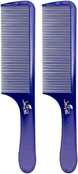 JOHNNY B. Get Faded Anti-Static Heat Resistant Professional Hair Combs, 2-Pack Set - Product Image