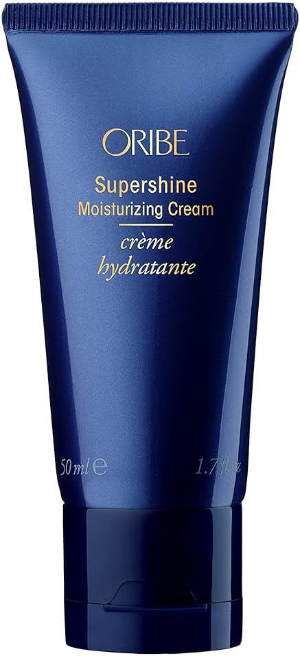 Oribe Supershine Moisturizing Styling Cream Travel Size - Adds Shine & Smooths Frizz With Heat Protection - Blowout Primer, Air Dry Cream & Style Finisher For Medium & Thick Hair - 1.7 oz - Product Image
