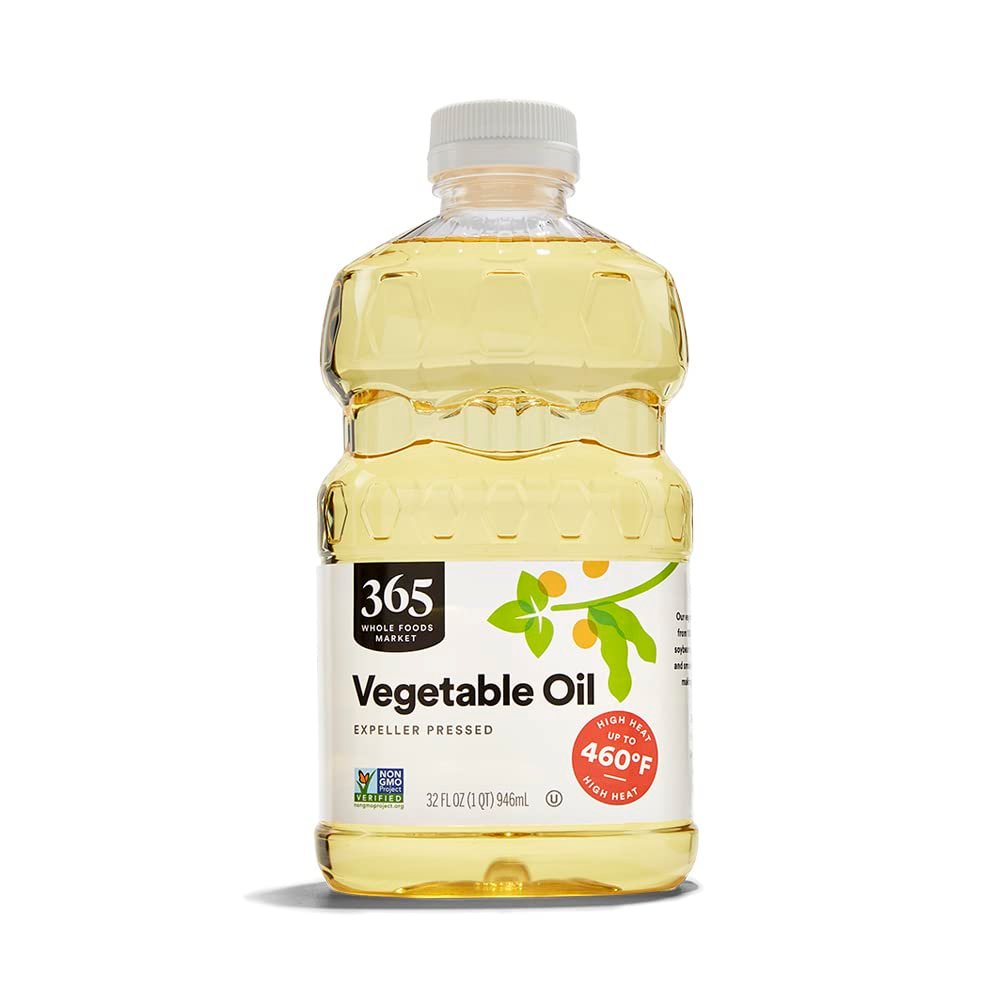 365 by Whole Foods Market, Vegetable Oil, 32 Fl Oz - Product Image
