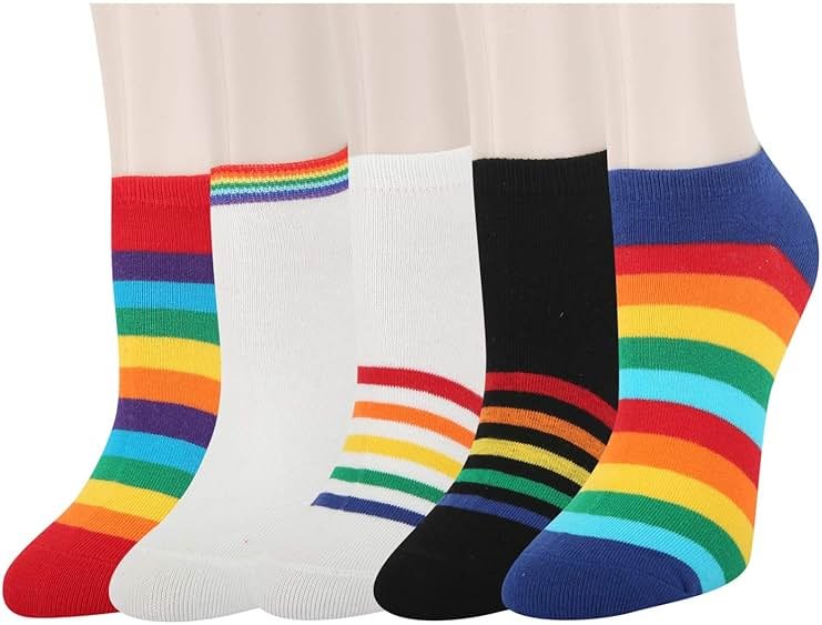 Benefeet Sox Womens Ankle Socks Funny Cute Patterned Short Sock Casual Cotton Girls Novelty Fun Low Cut Sock - Product Image