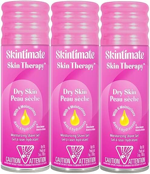 Skintimate Shaving Cream for Women, Womens Shaving Cream, Shaving Foam, Womens Shave Gel, Pack of 3, 7oz each - Product Image