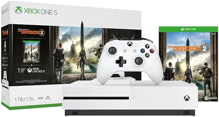 Xbox One S 1TB Console - Tom Clancy's The Division 2 Bundle (Discontinued) (Renewed) - Product Image