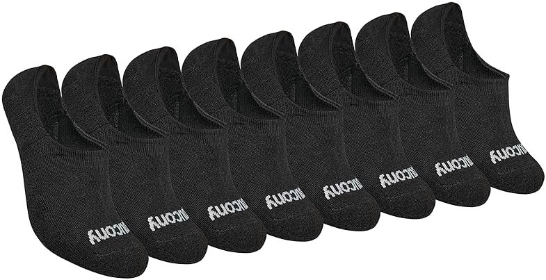 Saucony Women's No Show Cushioned Invisible Liner Socks (8, 16 Pairs) - Product Image