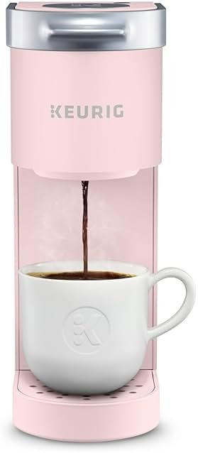 Keurig K-Mini Single Serve K-Cup Pod Coffee Maker, 6 to 12oz Brew size, with Cord Storage, Perfect for Small Spaces, Dusty Rose - Product Image
