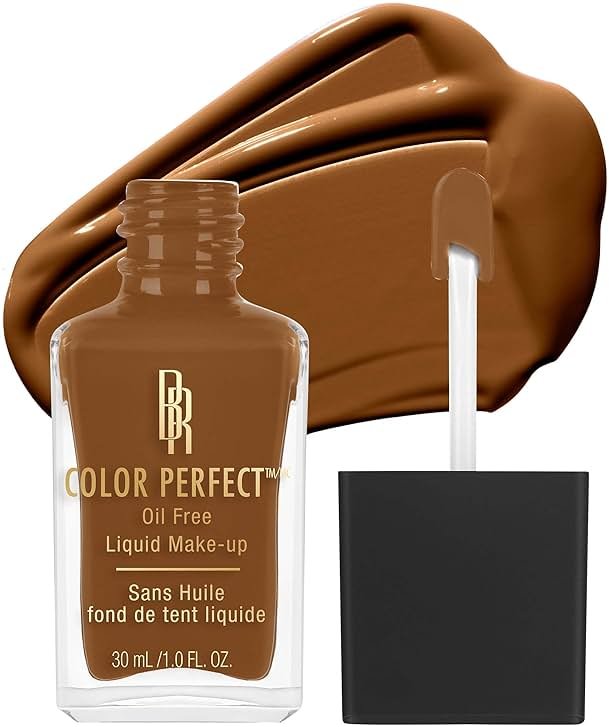 Black Radiance Color Perfect Liquid Full Coverage Foundation Makeup, Toffee, 1 Ounce - Product Image