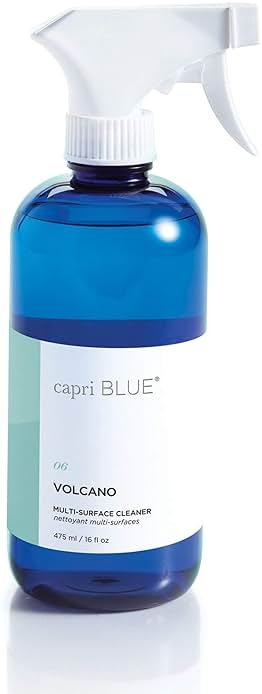 Capri Blue Volcano Multi Surface Cleaner Spray - Multi Purpose Cleaner - Cleaning Spray Safe for Countertops, Granite, & More - Vegan & Cruelty Free Cleaning Supplies (16 fl oz) - Product Image