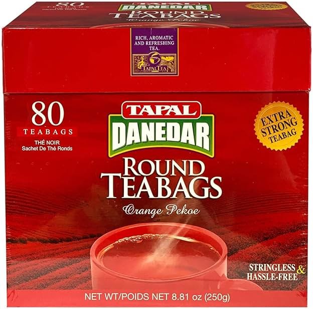 Tapal Danedar - Strong Black Tea (Orange Pekoe), 80 Tea Bags - Product Image