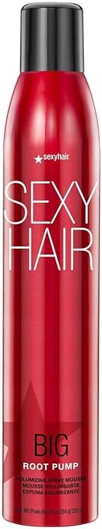 SexyHair Big Root Pump Volumizing Spray Mousse | Volume with Medium Hold | Up to 72 Hour Humidity Resistance - Product Image