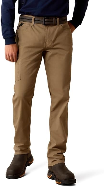 ARIAT Rebar M4 Low Rise DuraStretch Made Tough Stackable Straight Leg Pants - Product Image