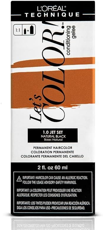 L'Oréal Technique Let's Color! Conditioning Gelee Permanent Hair Color - High Impact Multi-Dimensional Liquid Haircolor, Conditioning Formula, Smooth Application - Product Image