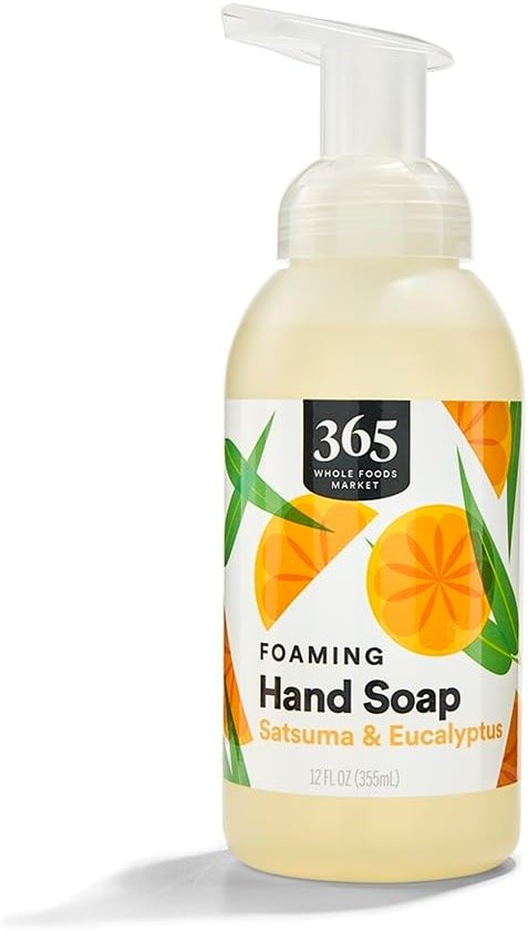 365 by Whole Foods Market, Foaming Hand Soap, Satsuma & Eucalyptus, 12 Fl Oz - Product Image