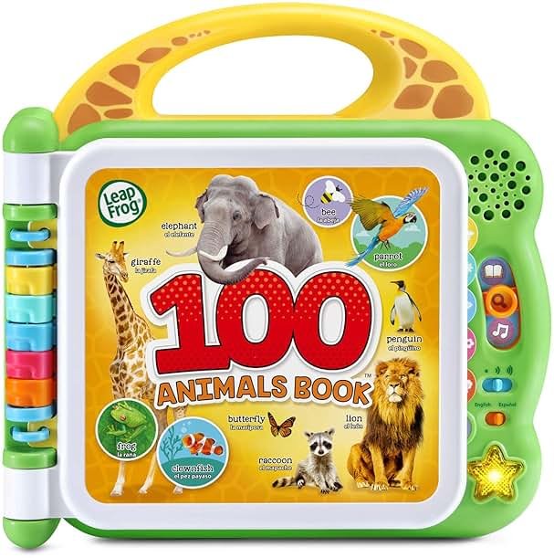 LeapFrog 100 Animals Book, Green - Product Image
