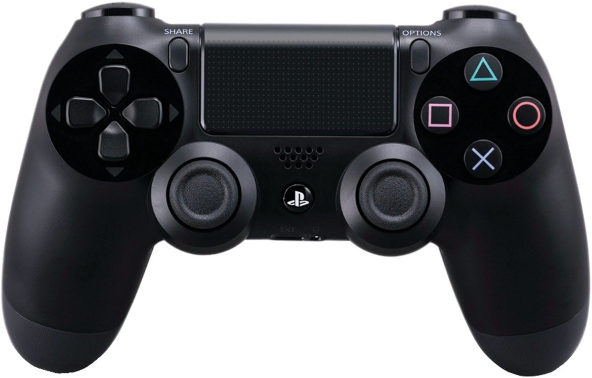 Sony PlayStation 4 Dualshock 4 Wireless Controller, Black (Renewed) - Product Image