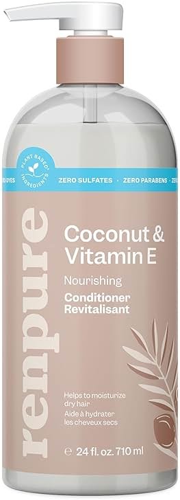Renpure, Conditioner Coconut Vitamin E, 24 Ounce - Product Image