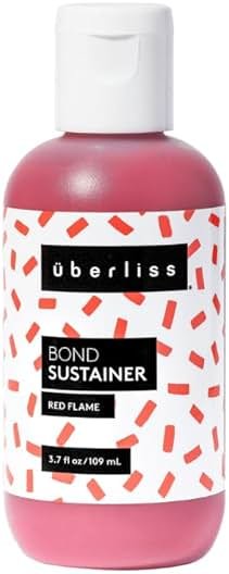Bond Sustainer Color (Red Flame)- 3.7 ounce - Color Depositing Conditioner - Semi Permanent Direct Dye - Rebuild Broken Bonds - For Healthy Hair - Product Image