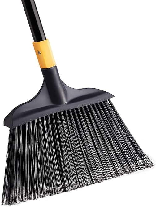 Yocada Heavy-Duty Broom Outdoor Commercial for Courtyard Garage Lobby Mall Market Floor Home Kitchen Room Office Pet Hair Rubbish 54Inch - Product Image