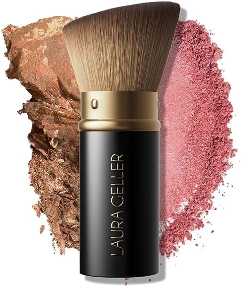 LAURA GELLER NEW YORK Cosmetic Professional Makeup Brushes - Cruelty-Free 02 Retractable Angled Kabuki Brush - Product Image