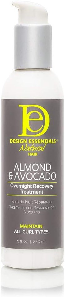 Design Essentials Natural Almond & Avocado Overnight Recovery Treatment, 6 Fl Oz - Product Image