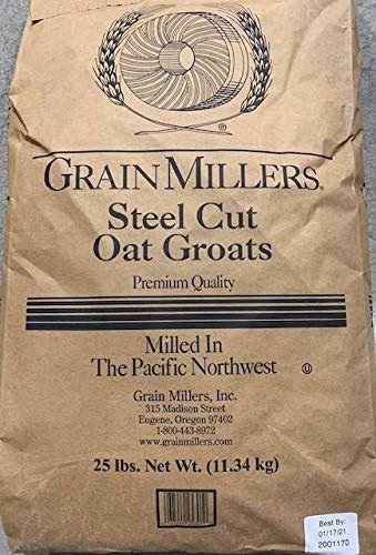 Steel Cut Oat Groats Non-GMO (25 lb) by Grain Millers - Product Image