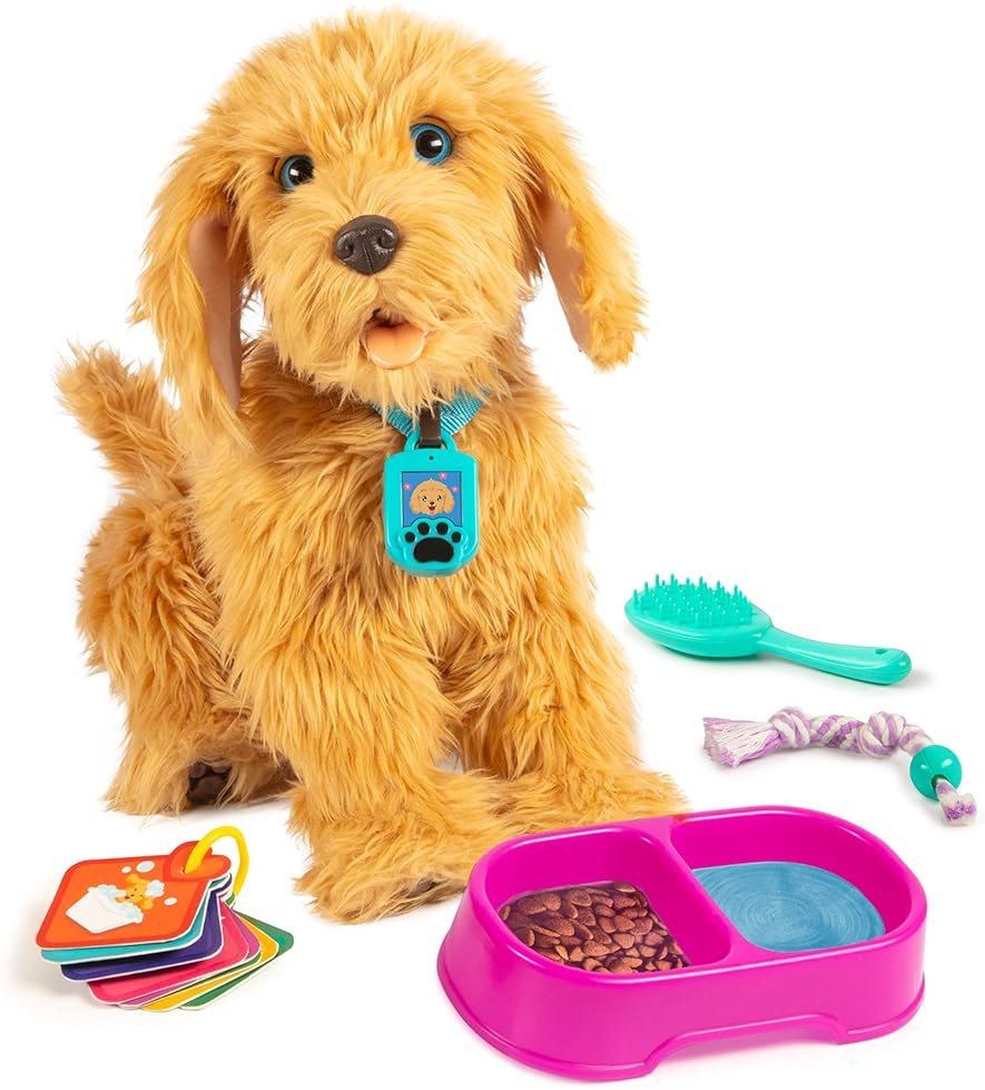 My Fuzzy Friends Sky Rocket Moji Interactive Labradoodle - Product Image