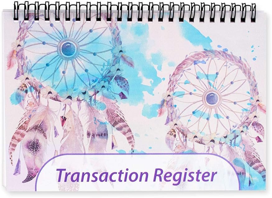 Top Spiral Bound Dream Catcher Checkbook/Transaction Register - Product Image
