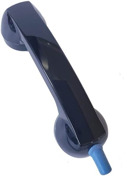 Retro Telephone Handset Black - Product Image