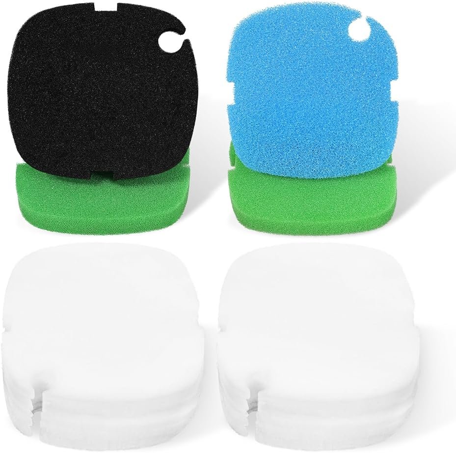 AQUANEAT Replacement Canister Filter Polishing Pads Compatible with MarineLand Magniflow Canister Filters C-360 and 400 Filter Floss Media - Product Image