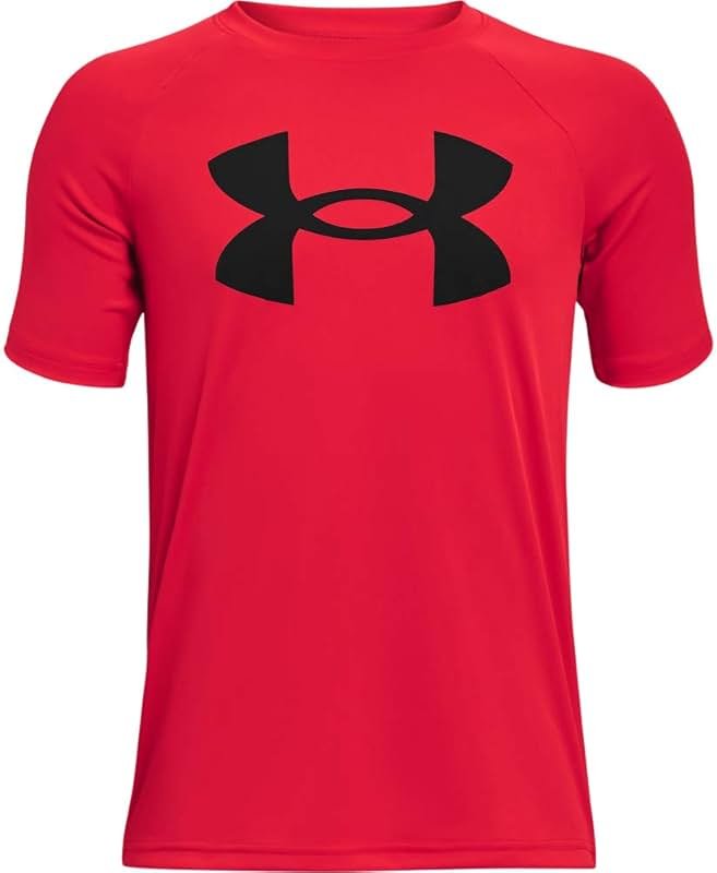 Under Armour Boys' Tech Hybrid Printed Fill Short-Sleeve T-Shirt - Product Image