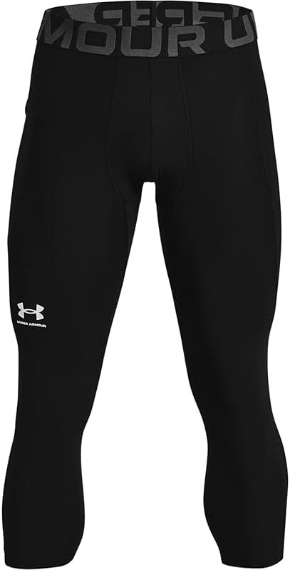Under Armour Mens HeatGear Armour 3/4 Leggings - Product Image