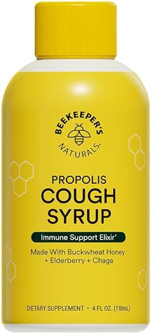 Beekeepers Naturals B Better Cough Syrup, 4 FZ - Product Image
