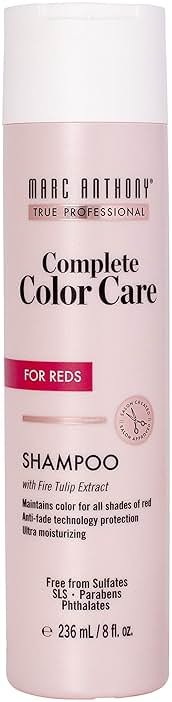 Marc Anthony Complete Color Care Shampoo for Reds, 8 Ounces - Product Image