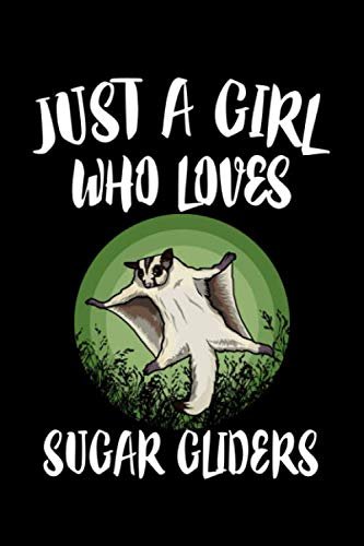 Just A Girl Who Loves Sugar Gliders: Animal Nature Lover Nootebook Journal - Product Image