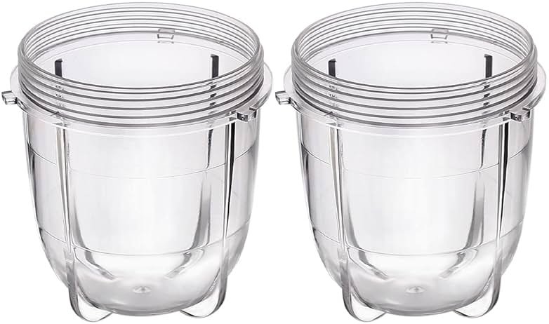 Joyparts Replacement Parts Cups Accessory Compatible with Original Magic Bullet 250W MB1001 Blender (2 12oz cups) - Product Image