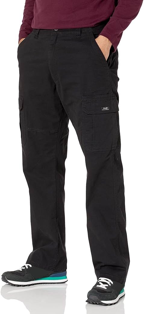 Wrangler Authentics Men's Relaxed Fit Stretch Cargo Pant - Product Image