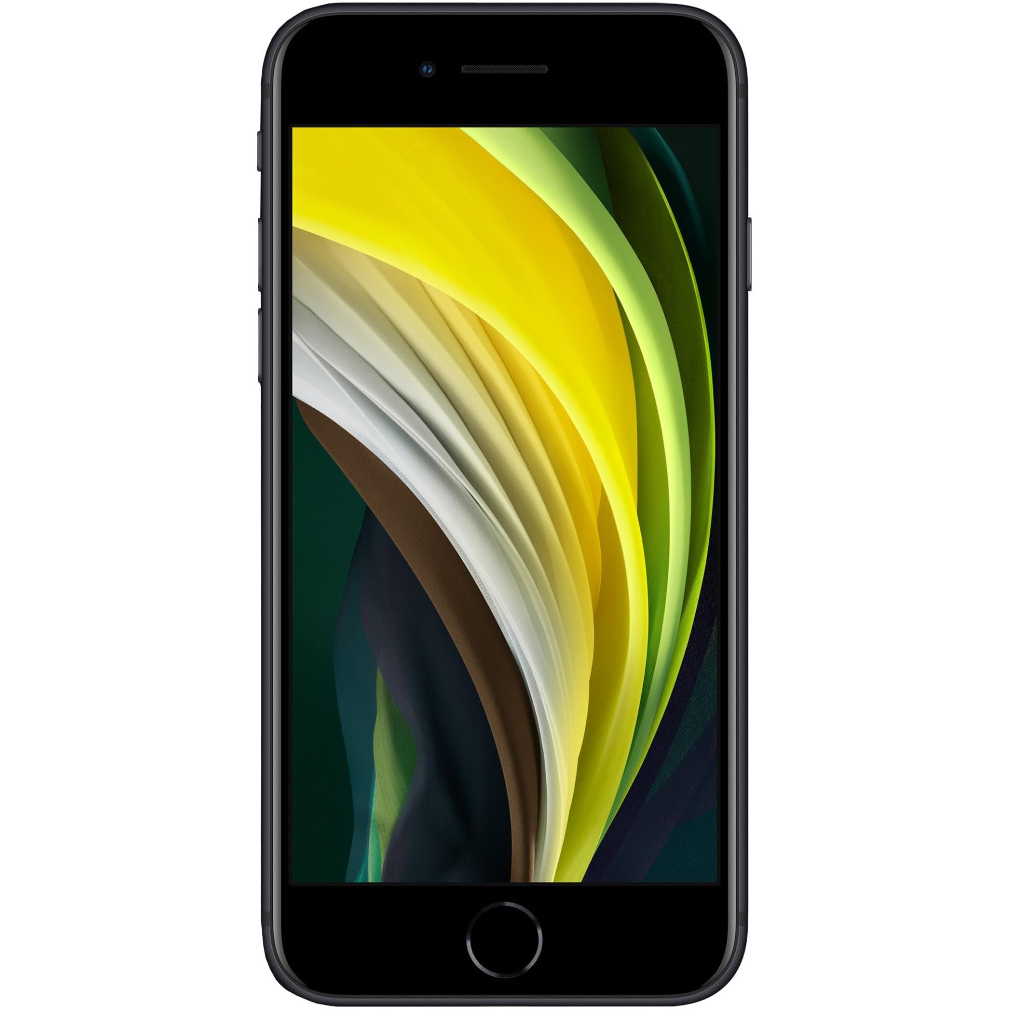 Apple iPhone SE 2nd Generation, US Version, 64GB, Black - Unlocked (Renewed) | Compact design - Product Image