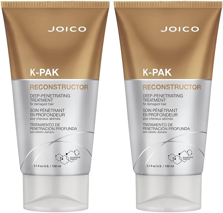 Joico K-PAK Reconstructor Deep-Penetrating Treatment | For Severely Damaged Hair | Repair & Strengthen Strands | Rebuild & Fortify Damaged Hair | Improve Elasticity | With Keratin & Arginine - Product Image