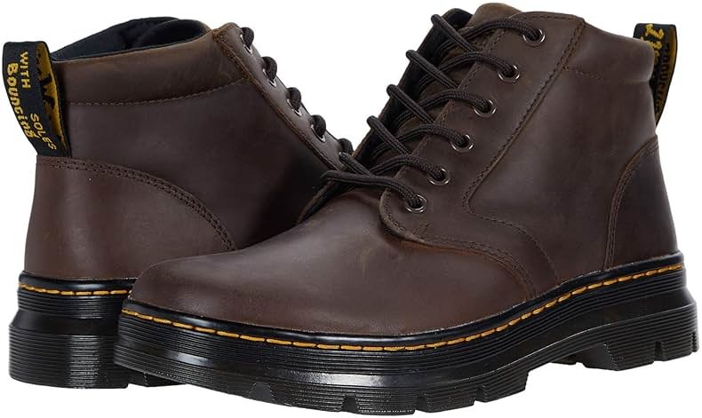 Dr. Martens unisex adult Lace Fashion Boot, Gaucho Crazy Horse, 14 Women 13 Men US - Product Image