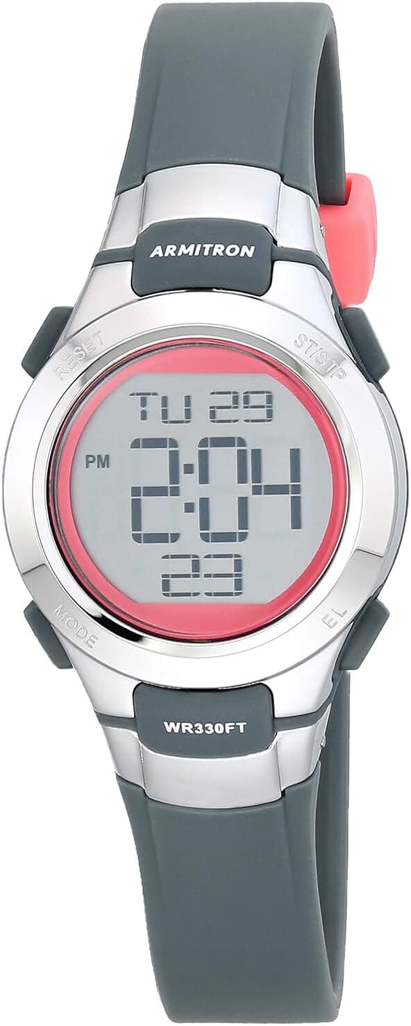 Armitron Sport Women's Digital Chronograph Resin Strap Watch, 45/7012 - Product Image