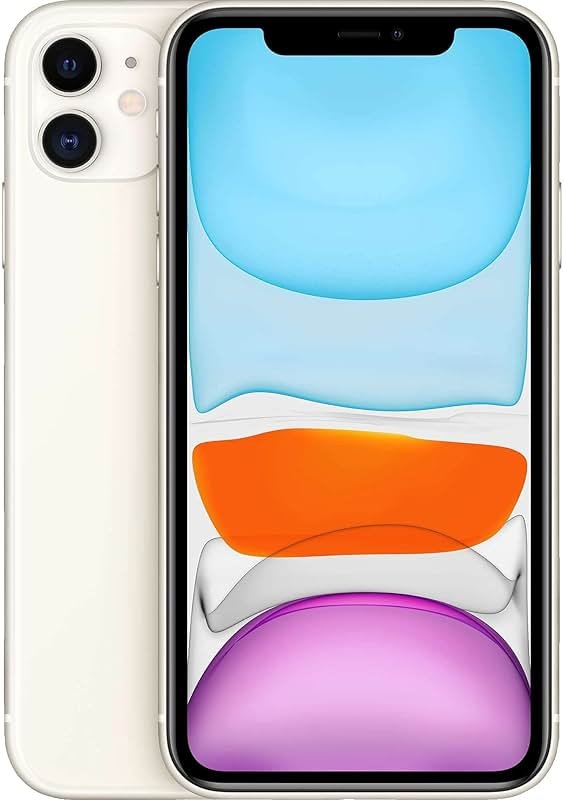 Apple iPhone 11, 64GB, White - Unlocked (Renewed Premium) - Product Image