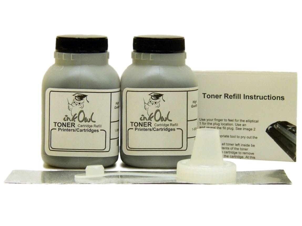 InkOwl Toner Refill Kit Replacement for Brother TN-730, TN-760, TN-770 (2-Pack) - Product Image