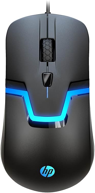 HP Wired RGB Gaming Mouse High Performance Mouse with Optical Sensor, 3 Buttons, 7 Color LED for Computer Notebook Laptop Office PC Home - Product Image