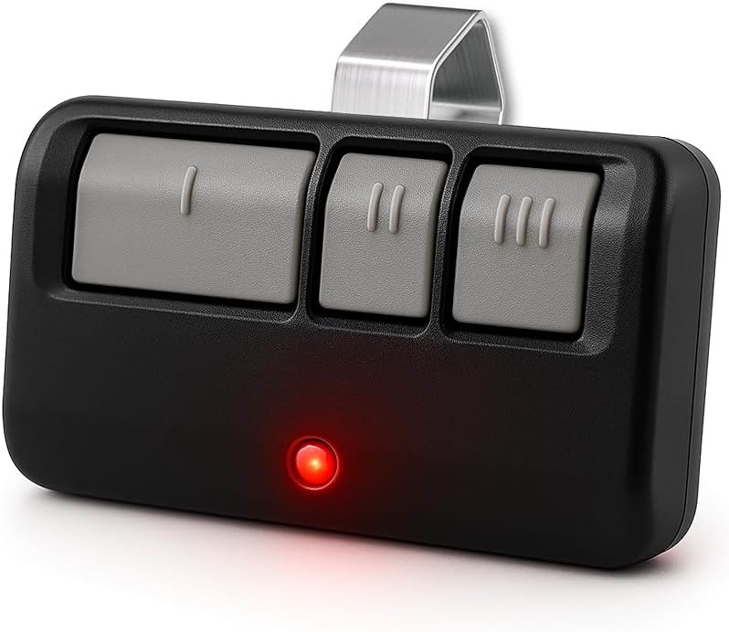 893LM 893Max 891LM 371LM 373LM 971LM 973LM Universal Garage Door Opener Remote - for Chamberlain, LiftMaster, Craftsman, 3-Button, Extra Long-Range Gate Opener Remote - Product Image