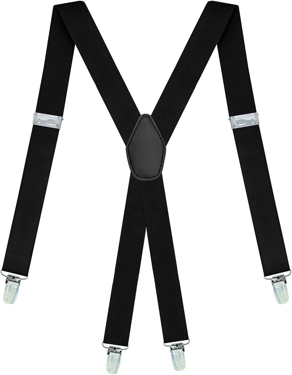 Dibi Suspenders for Men - Adjustable X back Suspender with 4 Strong Clips - Product Image