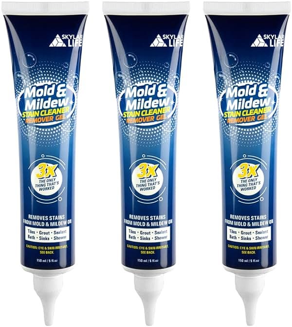 SKYLAR LIFE Black spots & Sealant Cleaner, Caulk Whitener, Black Stain Problem Solver, Best for Home Sink,Kitchen,Showers,Bathroom and Floor Tile (3-Pack) - Product Image